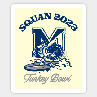 Squan 2023 Turkey Bowl Sticker